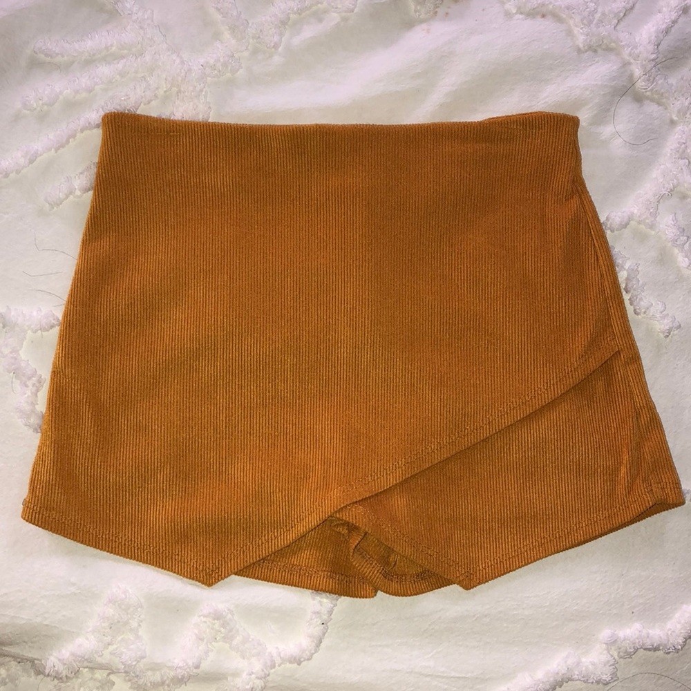 corduroy skort